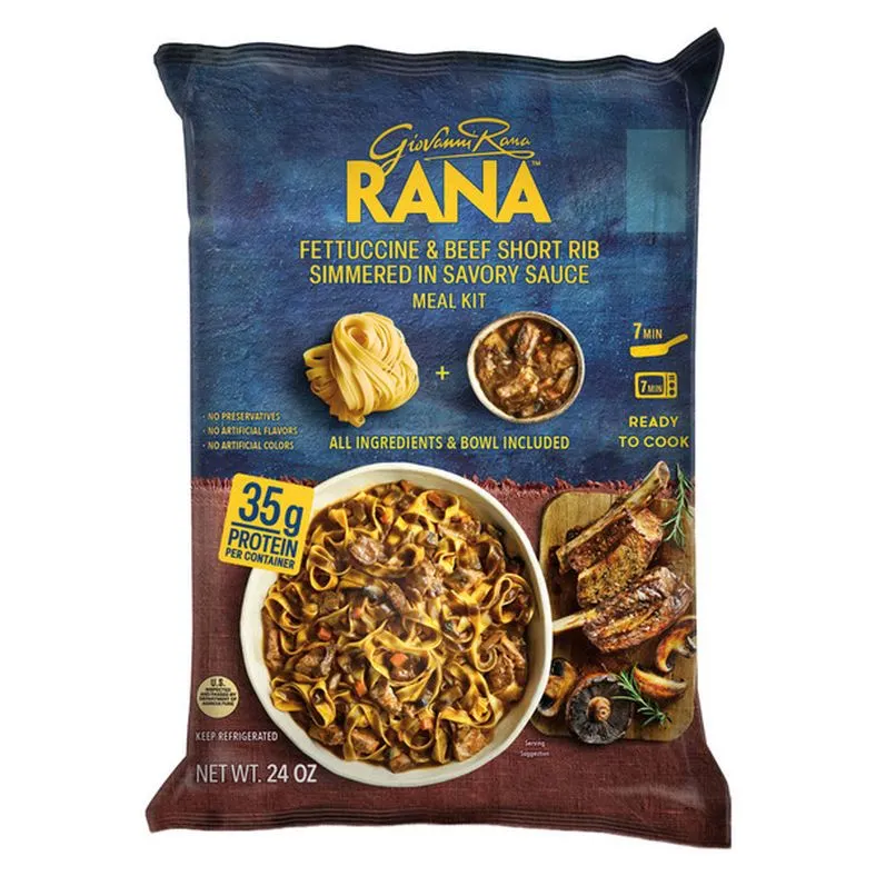 Rana Meal Kits 24oz, Short Rib