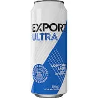 export ultra beer low carb lager Single can 500mL