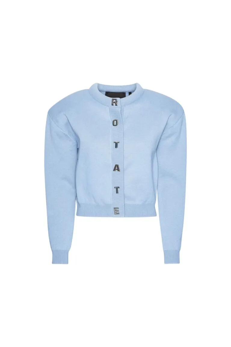 Firm Knit Cardigan - Lyseblå