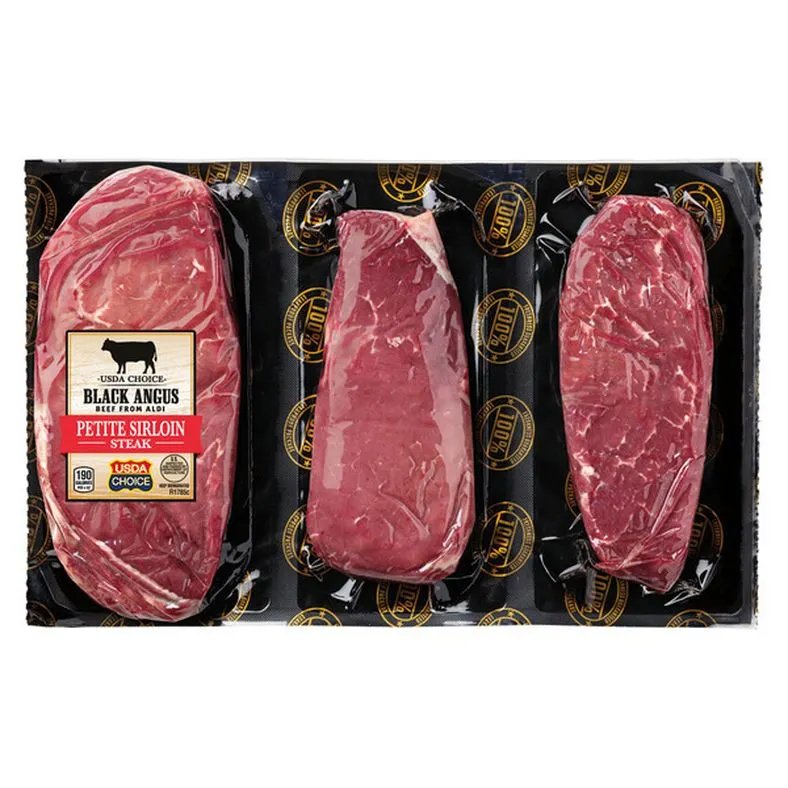 USDA Choice Black Angus Petite Sirloin Steak, per lb