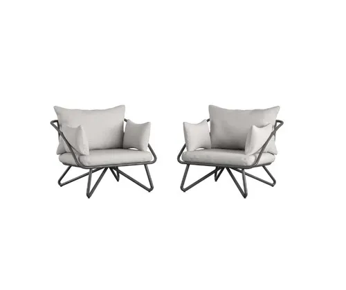 Outdoor Lounge Chair - 2 Pack