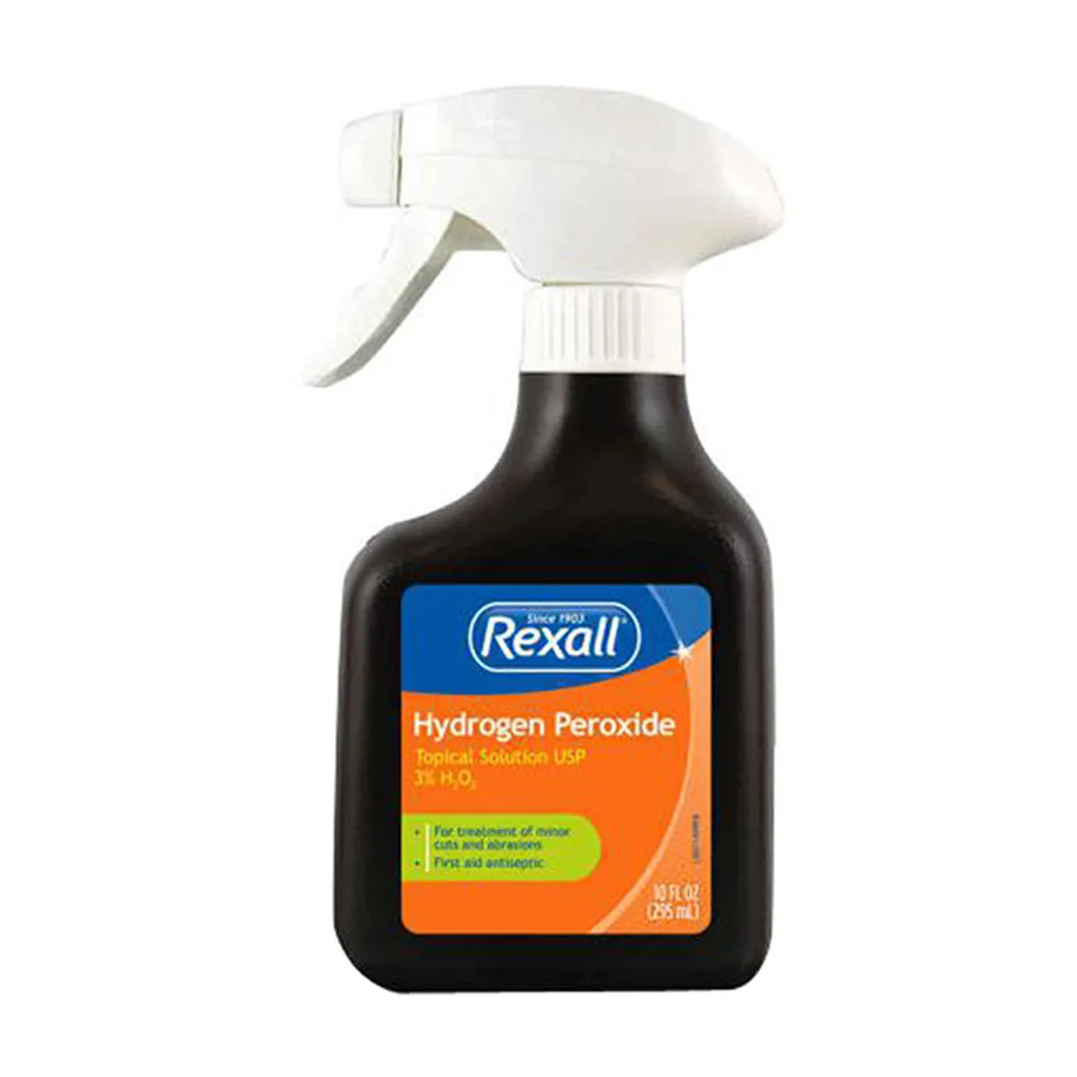 Rexall Hydrogen Peroxide Topical Solution USP 3% Spray, 10 fl oz