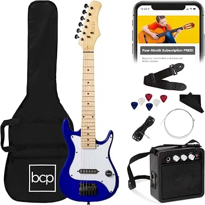 Best Choice Products 30in Kids Electric Guitar Beginner Start…