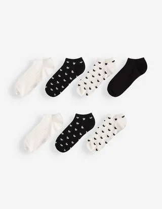 Calze sneakers - Confezione da 7 pezzi