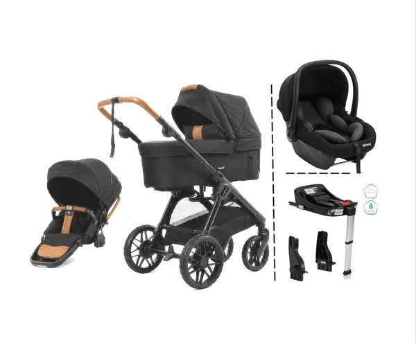 Emmaljunga 26 | Sento Pro Kombi + Fillikid Bilstolpakke | Ergo+ Outdoor Trek