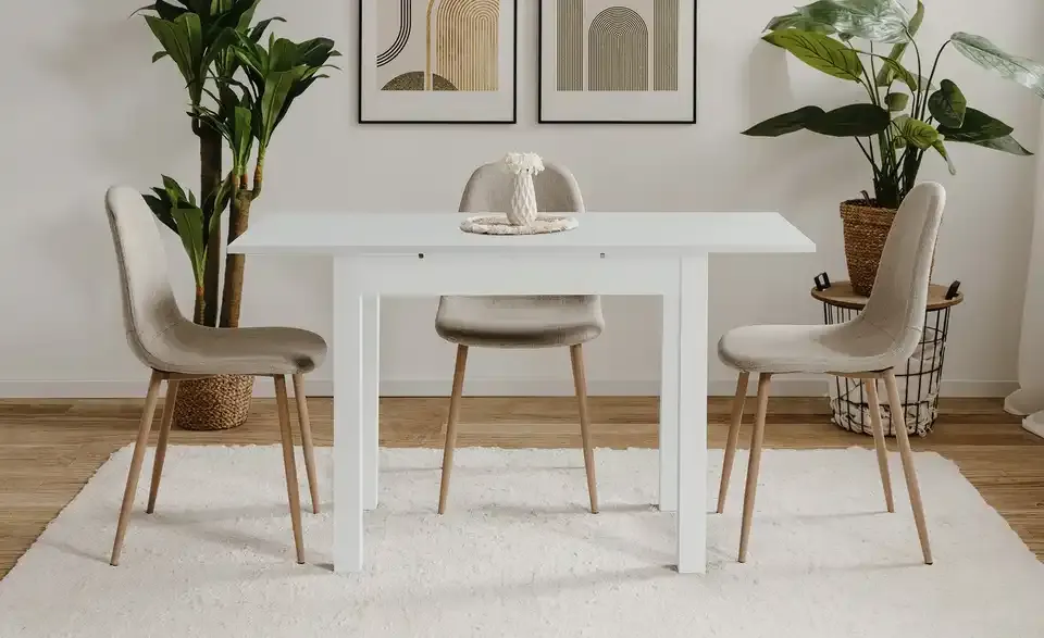 smart Ausziehbarer Esstisch in verschiedenen Größen Ben