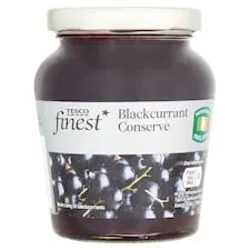 Tesco Finest Blackcurrent Conserve 320G
