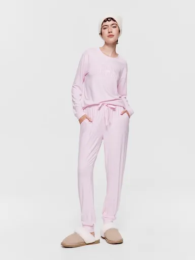 Pink Plush Easy Pj Pant