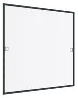 Insektenschutz Plus Rahmen Fenster 100x120cm Anthrazit