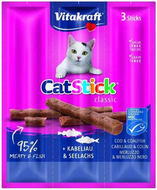 Cat Stick x3 kabeljauw/koolvis