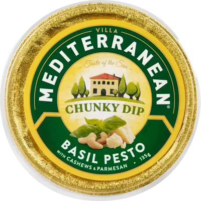 Mediterranean Chunky Dip 135g Varieties
