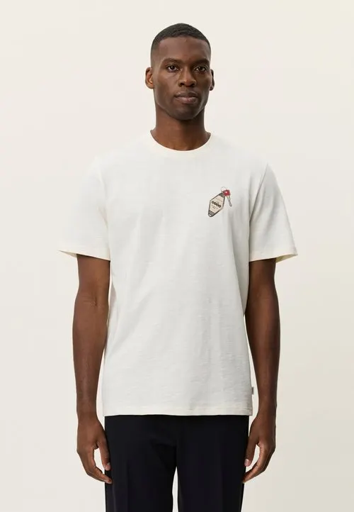 BEN TROY - T-shirts med print - light ivory