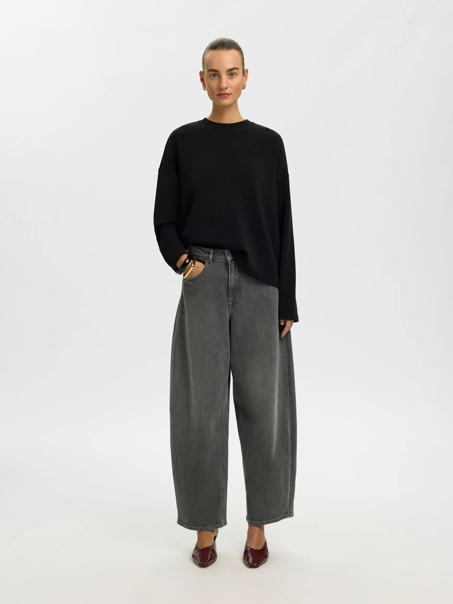 OVERSIZED LANGERMET TOPP