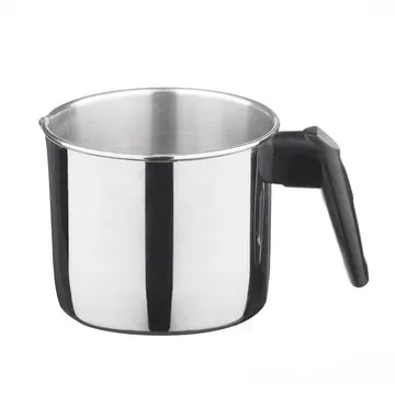 Bricco in Acciaio Inox Linea Iside diametro 12 cm