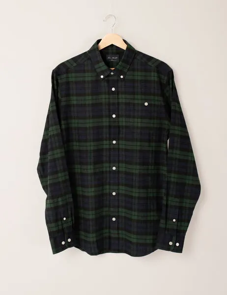 Jackson Check Shirt Rain Forest