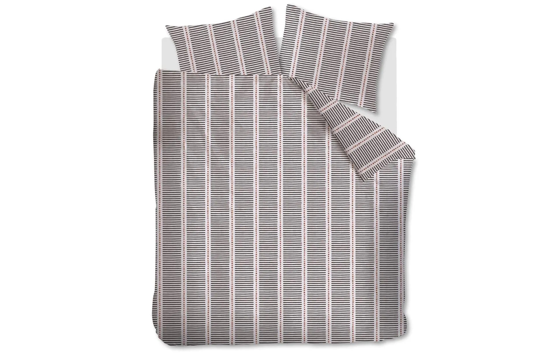 vtwonen Stip en Stripe Dekbedovertrek Blush