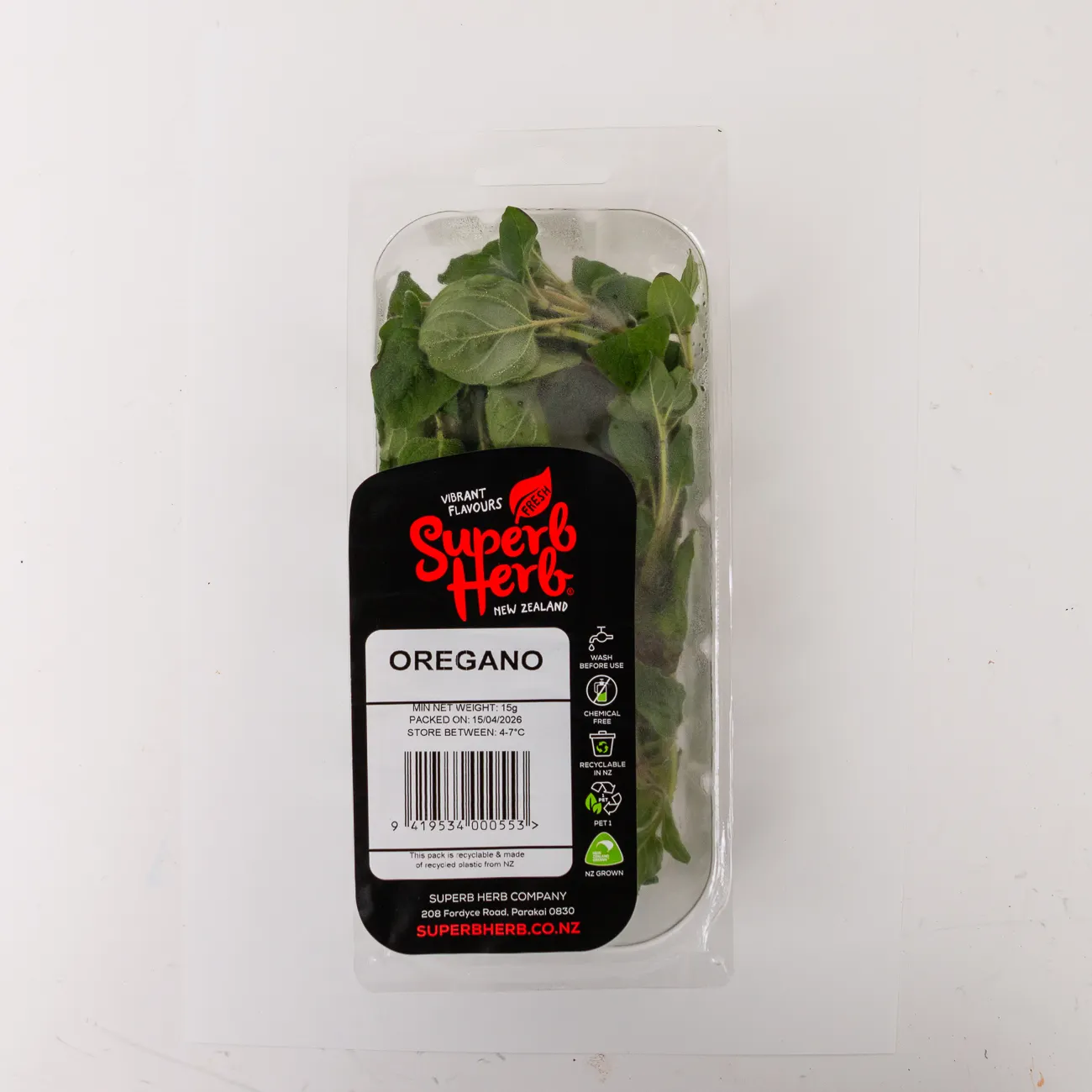 superb herbs oregano pp 15g