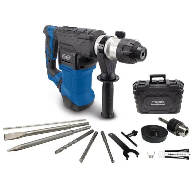 Martello perforatore demolitore pneumatico sds-plus Scheppach dh1500plus