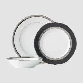 Noritake Regent Platinum 12pc Dinner Set