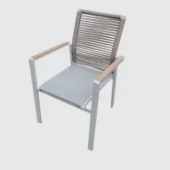 Outdoor Creations Abaco Chair With Polywood Armrests