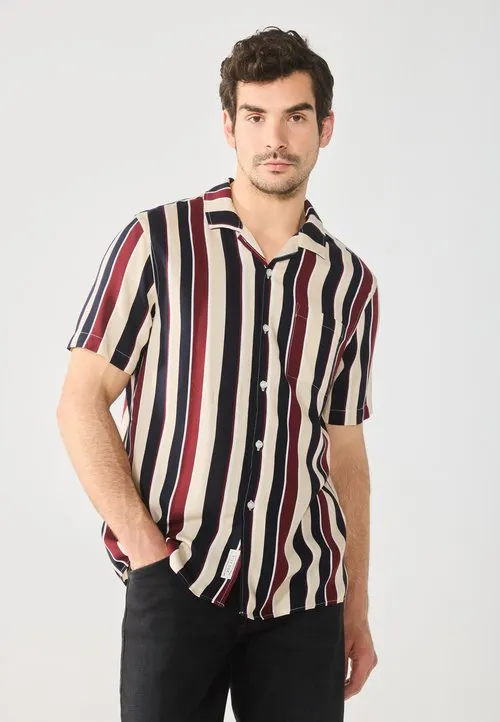 Pier One Skjorte - red/navy