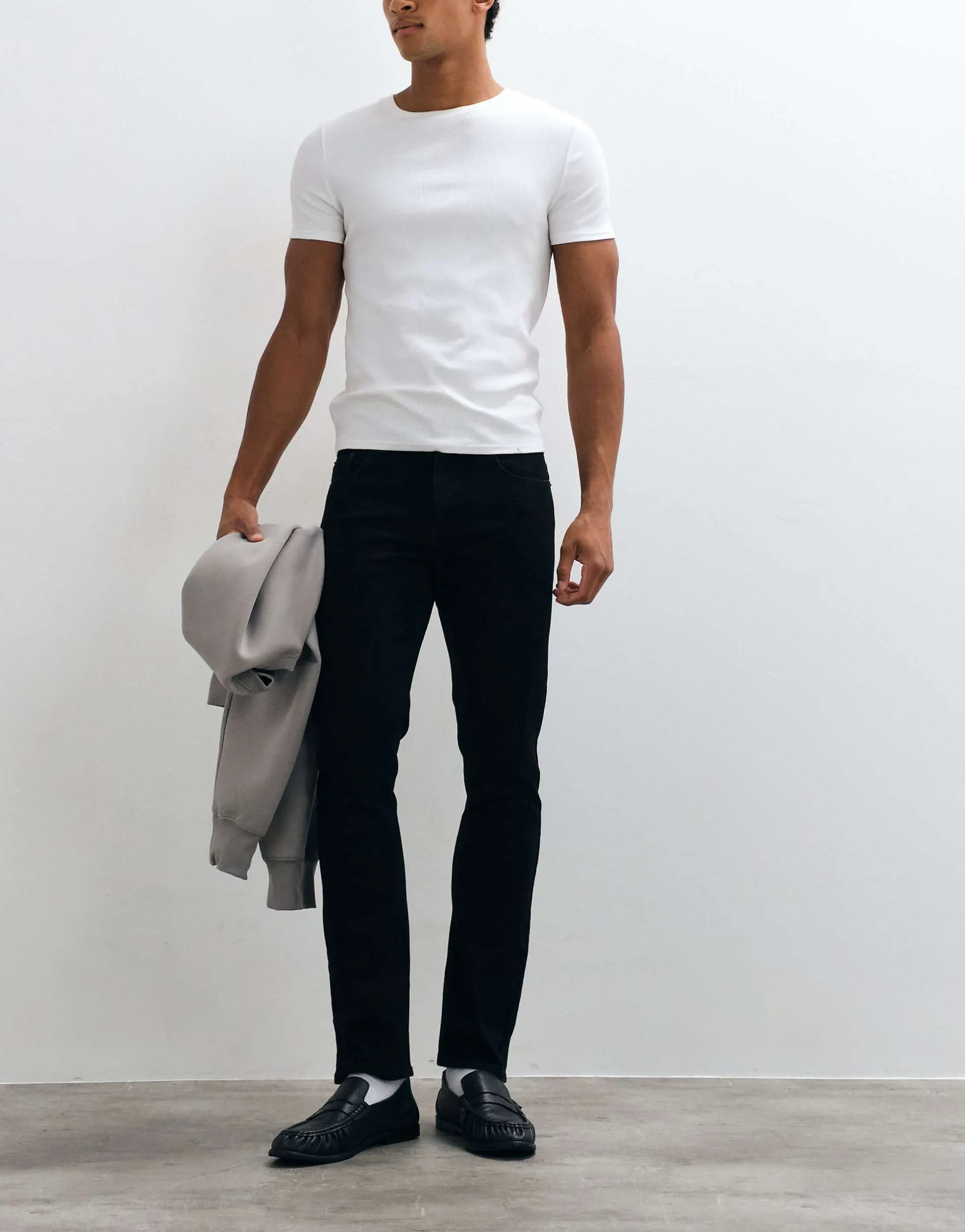New Look slim jeans in black