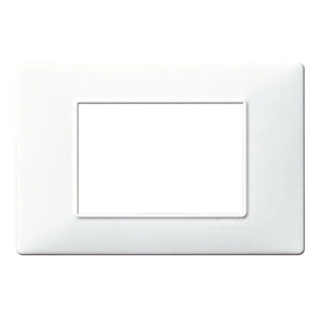 Placca 3 moduli serie Plana VIMAR bianco