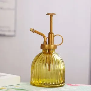 Mister flacone spray per piante in vetro, piccolo annaffiatoio, spruzzatore per irrigazione di piante succulente