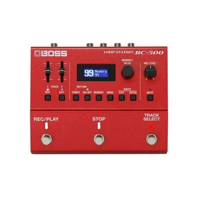 BOSS RC500 LOOP STATION - DUAL TRACK LOOPER PEDAL