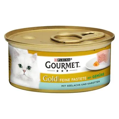 Mégapack Gourmet Gold Les Mousselines 48 x 85 g pour chat