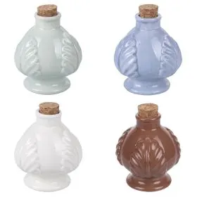 Pumo mini oliera120 ml in ceramica e sughero, 4 Toni