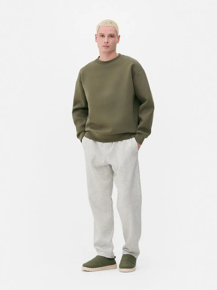 Bas de jogging droit Heavyweight Essential