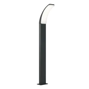 Lampione da giardino LED, LAKKO H 96 cm, antracite 1500 LUMEN, IP44 INSPIRE
