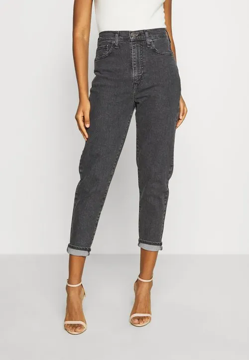 HIGH WAIST MOM JEAN - Mammajeans - bomb dot com