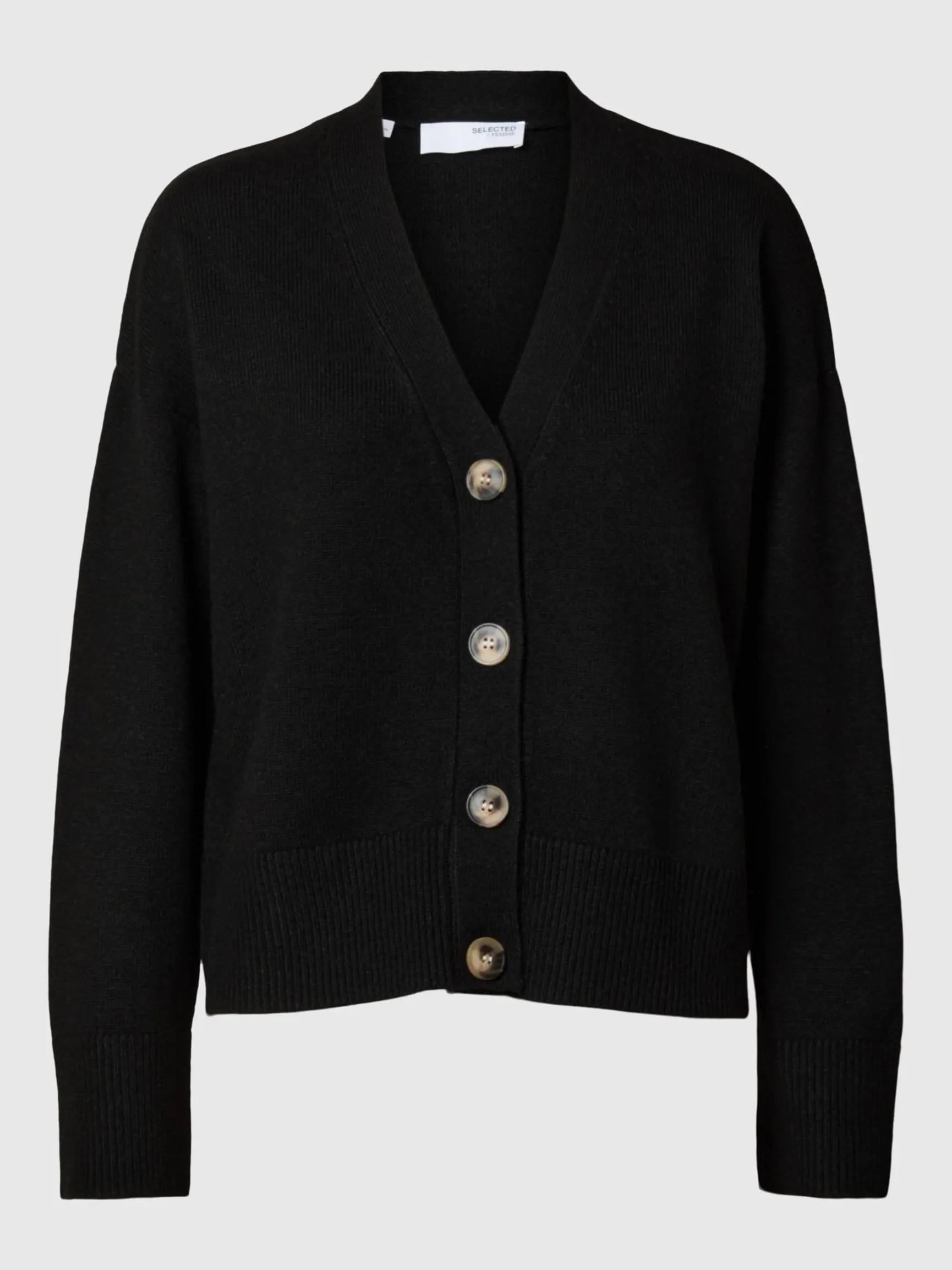 ULLBLANDING STRIKKET CARDIGAN