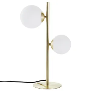 Lampada da tavolo glamour Callas 2xG9 INSPIRE