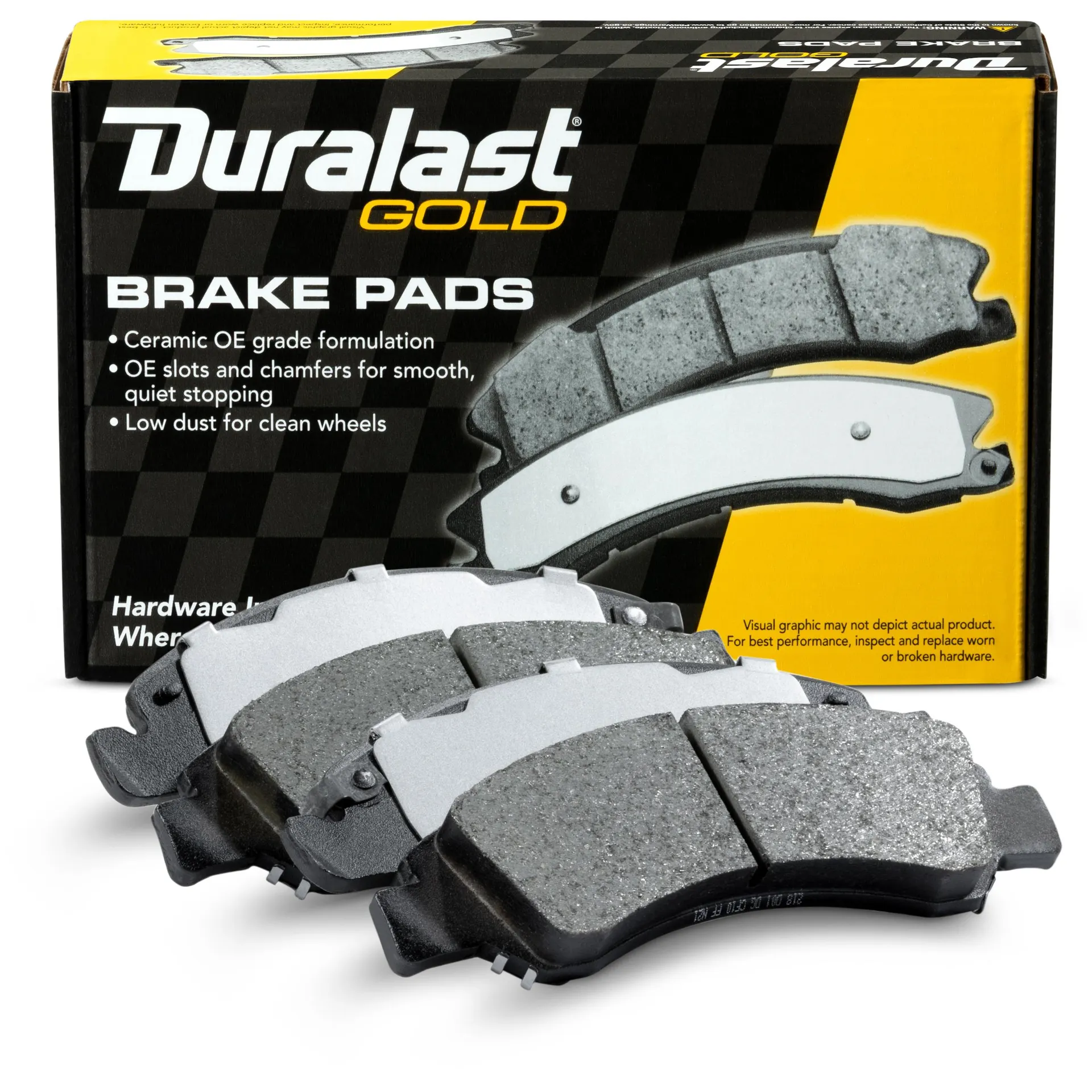 Duralast Gold Ceramic Brake Pads DG1363