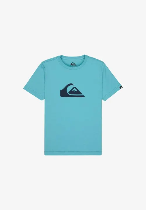 EV COMP LOGO - T-shirts med print - aqua - solid