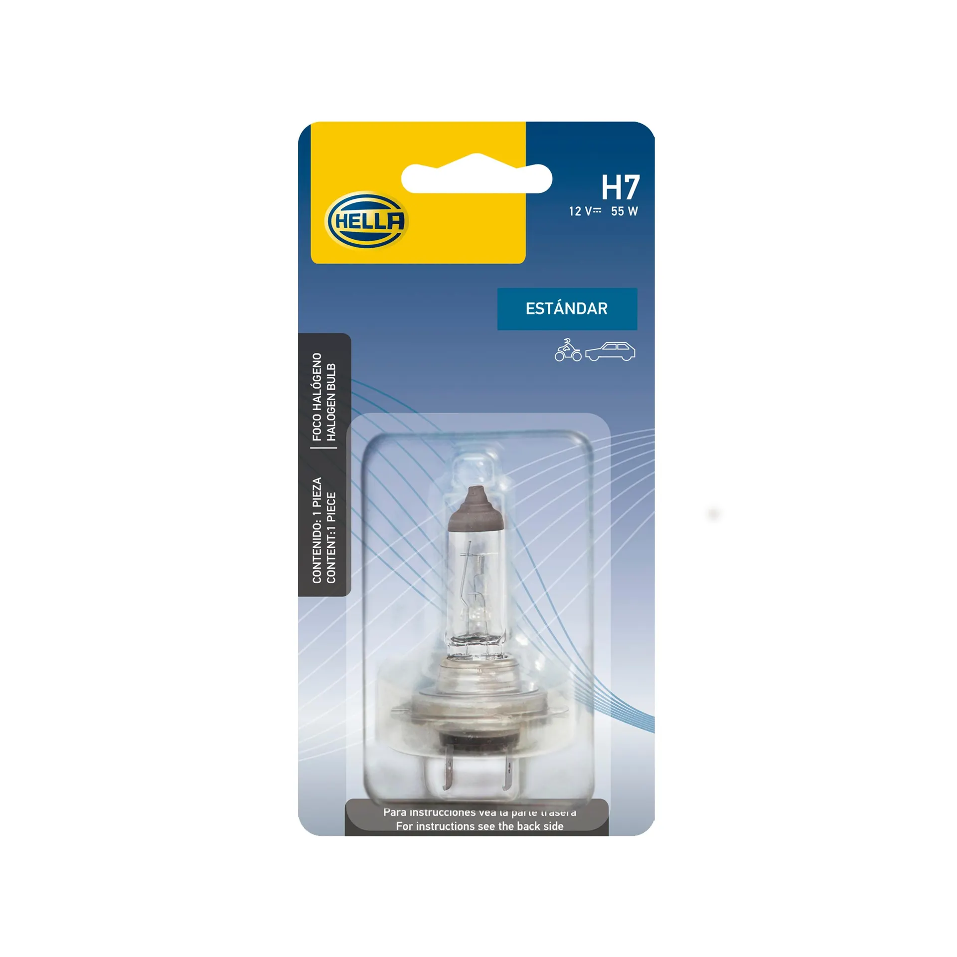 Foco de Luz Multiproposito Hella H7BL1