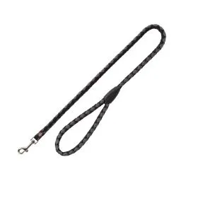 Trixie vodilica za pse Cavo S-M 100 cm/fi-12 mm crna/srebrna