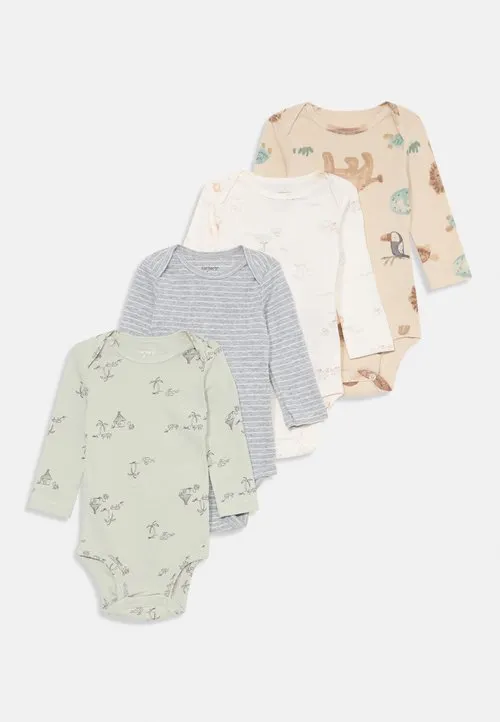 BODYSUITS 4 PACK - Body - light green/off white/beige