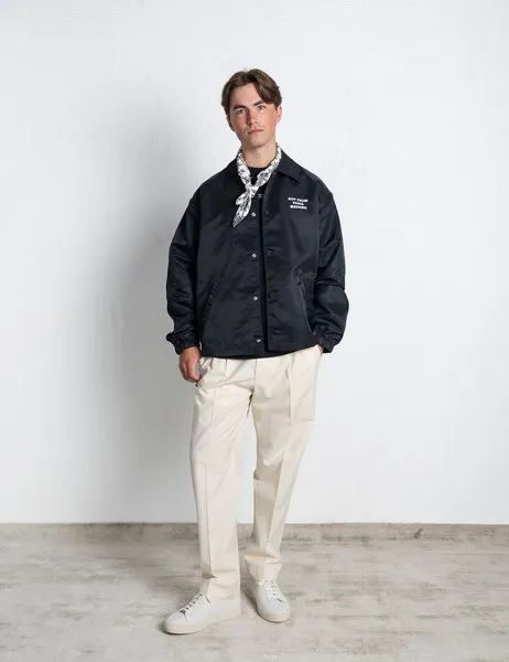 La Veste Slogan Jacket Black