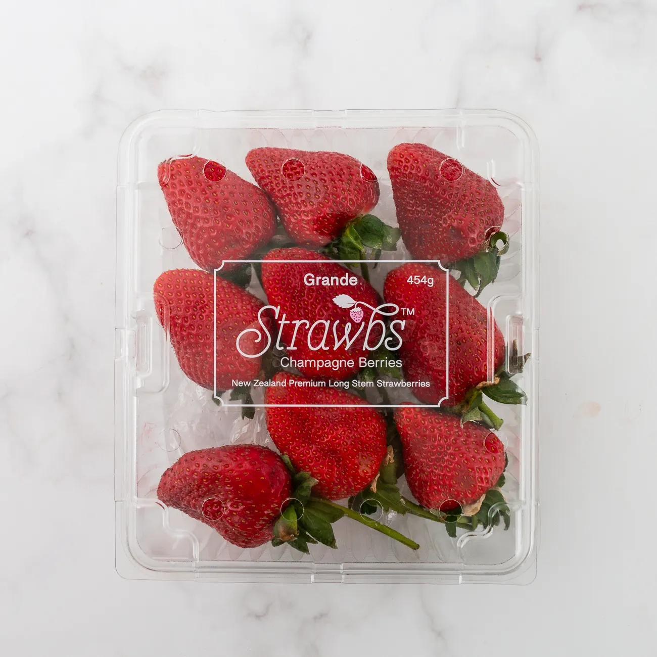 long stem strawberries 454g