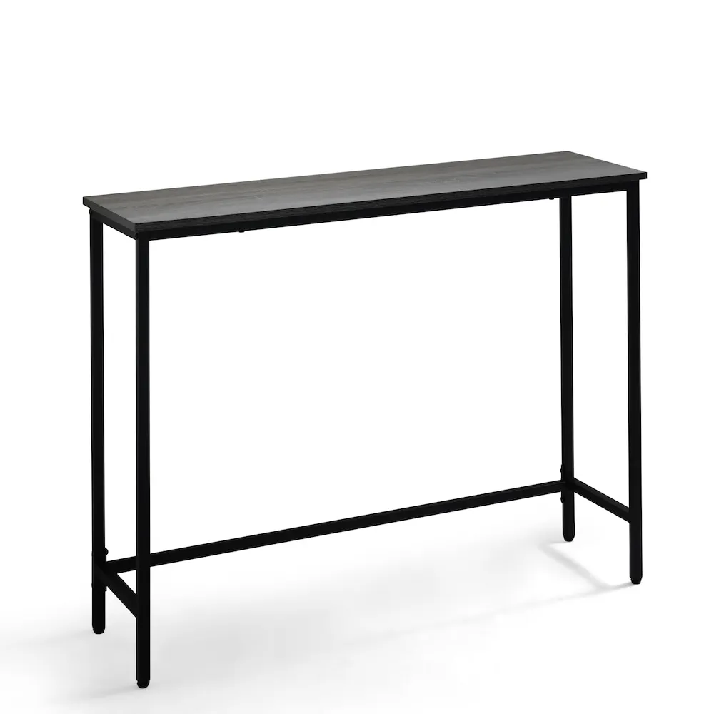 CAPHaus 41-Inch Grey Console/Sofa Table for Entryway, Hallway, Living Room
