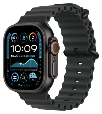Apple Watch Ultra 2 49mm GPS+4G Titan Ocean schwarz/schwarz