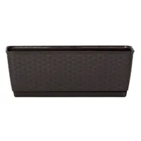 Pflanzkasten-Komplettset - Anthrazit, 2er Set