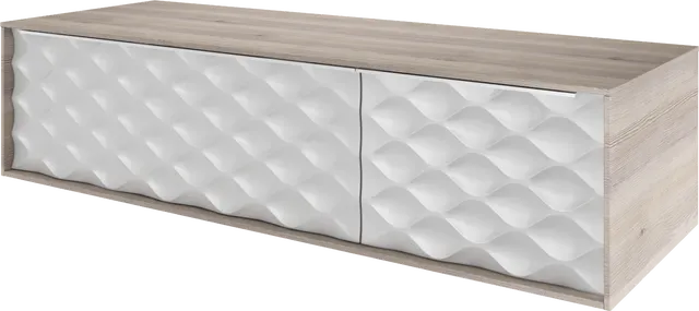 Mueble de baño Neo imitación roble grisáceo 135 x 48 cm