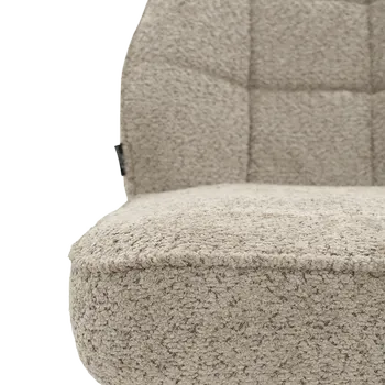Stoel BLAIR 180° Bouclé Caffe Latte