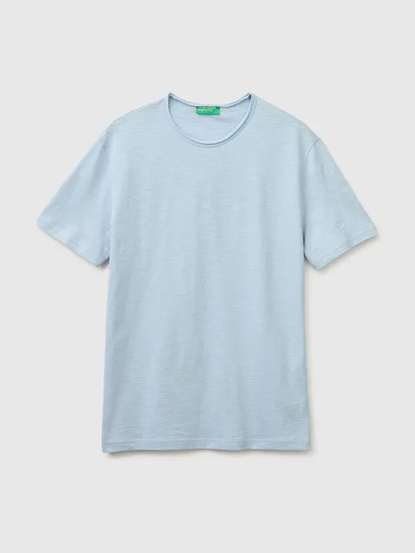 Slub cotton t-shirt