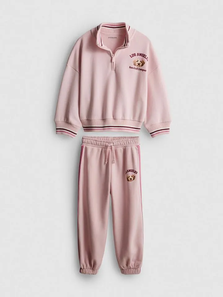 1–9 ans | Sweat-shirt et bas de jogging en coton